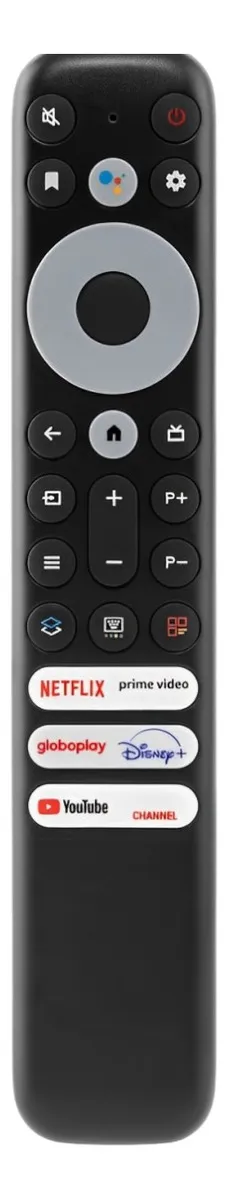 Controle Remoto Tv Compativel Smart Tcl 4k Rc802v Flr1 Rc902v
