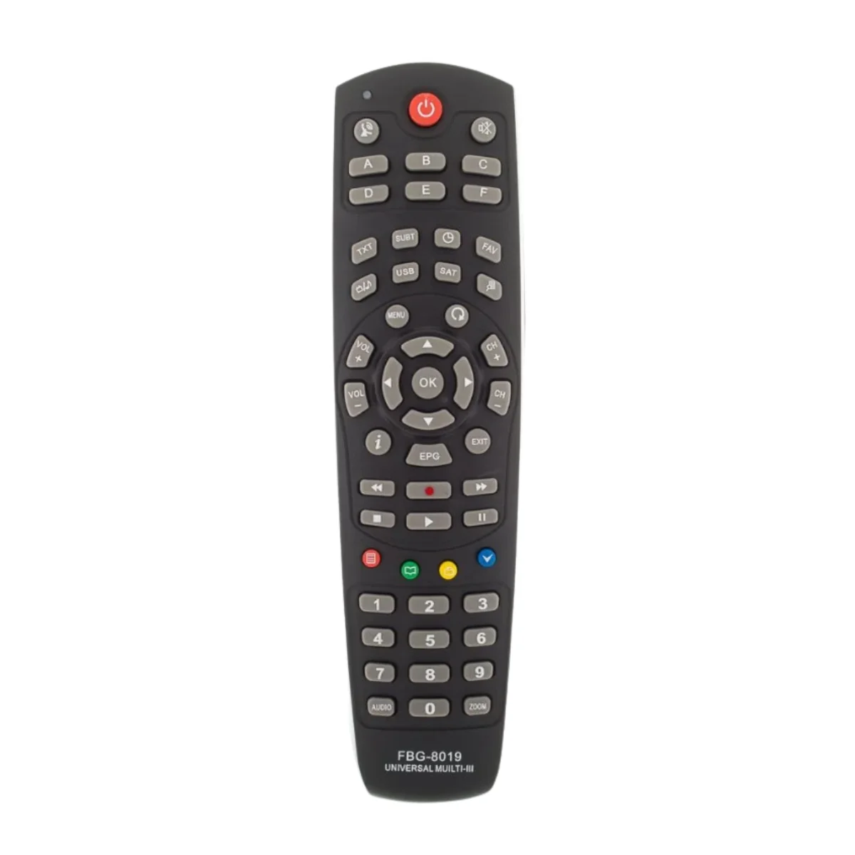 Controle Remoto Para Receptor Universal FBG8019 9008/8019